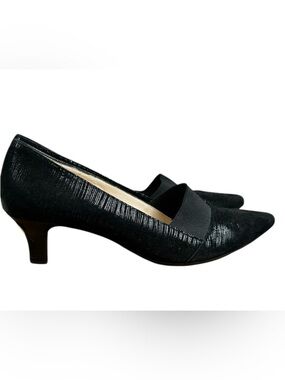 Peter Kaiser Shimmering Black Heels